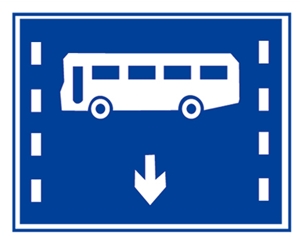威海公交线路专用车道